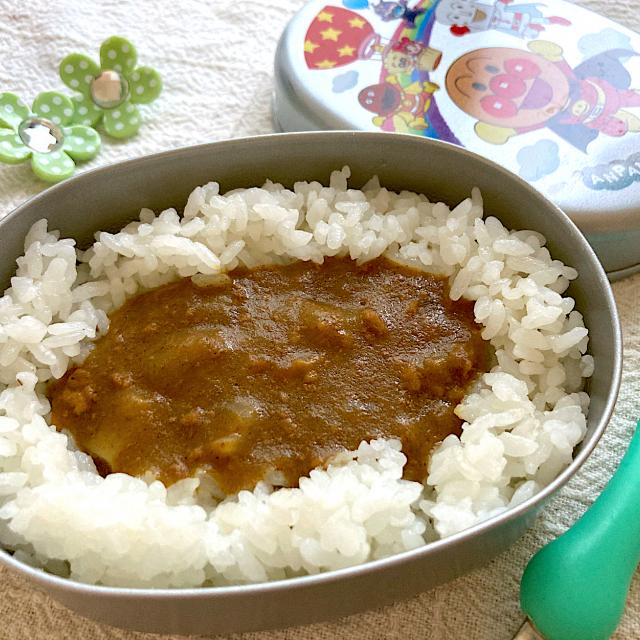 ちびたん 年少さんお弁当 初のカレー/抹茶クッキー | Snapdish